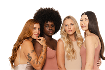Magic Beauty - mulheres sorrindo (formulário e boas-vindas)